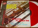 The BEATLES Please Please Me MONO Japanese RED colored vinyl LP EMI/Odeon label