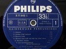 33T SERGE GAINSBOURG PERCUSSIONS ORIGINAL BIEM SANS SA POCHETTE TRES BEL ETAT