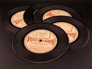 Antique 1940s Voice-O-Graph Recording Disc Retro Phonograph Record Disc