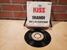 KISS  Shandi  / She's So European 1980 German Pressing 7