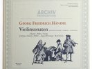 NM EDUARD MELKUS Handel violin sonatas ger 1969 Archiv 198474-5 SAPM STEREO 2 LP