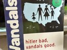 The Vandals - HITLER BAD VANDALS GOOD - Green Vinyl LP - NEW & SEALED