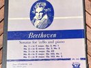 Beethoven Sonatas for Cello and Piano Janos Starker, Abba Bogin - Period 2xLP