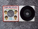 RARE-VEE-JAY 587-THE BEATLES-DO YOU WANT TO KNOW A SECRET-45-W/CHRISTMAS SLEEVE