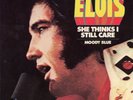 Elvis Presley, Moody Blue/She Thinks I Still Care,RCAPB10857 label/pic.sleeve