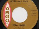 ETTA JAMES Seven Day Fool ARGO 45 mod northern soul 1961 original 7” HEAR