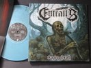 Entrails – Raging Death LP VINYL 1st PRESS DEATH METAL 2013 BLUE/BLACK Entombed