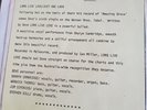 DOVE Long Live Love - 1975 Aussie soft rock w/ rare PROMO SHEET