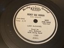 COUNTRY PROMO King 78 RPM Luke McDaniel String Band - Money Bag Woman 1380 E+