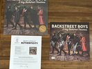 SIGNED Backstreet Boys A Very Christmas Red Vinyl LP Autograph BAS Beckett COA