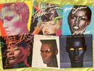 6 x LP Grace Jones - Muse + Portfolio + Fame + Inside Story + Living My Life +++