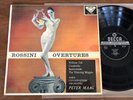ROSSINI OVERTURES   MAAG / DECCA SXL 2182 STEREO WBg UK 3W/4W NM ED3 1960 LP