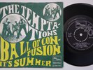 TEMPTATIONS Ball Of Confusion RARE Holland 45 dutch Tamla Motown funk soul HEAR