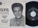 ELVIS PRESLEY Return To Sender RARE Denmark 45 danish SUPERB COND  danish HEAR
