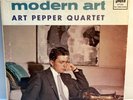 ART PEPPER Quartet   Modern Art. DG '57 mono jazz LP on INTRO 606