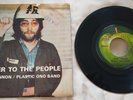 JOHN LENNON PLASTIC ONO BAND - POWER TO THE PEOPLE 45 RPM SINGLE PICTURE SLEEVE