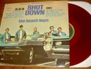 The BEACH BOYS Shut Down Japanese red colored vinyl LP Capitol CP-7114 Stereo