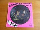 Sex Pistols never mind the bollocks vinyl LP Picture Disc 1978 NICE CONDIT jax