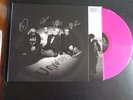 PALE WAVES UNWANTED FULL BAND SIGNED /AUTOGRAPH PINK VINYL LP ,SILVER SIGNATURES