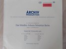 ARCHIV 198187 RED STEREO Fournier Bach Solo Cello 3 & 4 EX