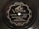 JAZZ DOUGLAS WILLIAMS Roadhouse Stomp VICTOR 21269  E   clarinet, piano, traps