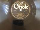 HOT JAZZ eCHICK BULLOCK Band (very hot) Oriole 2575 Mighty River/Under Harlem EE