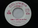 Original Liz Verdi 45 Rpm Record Think It Over Promo Northern Soul