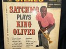 Louis Armstrong: Satchmo Plays King Oliver AFLP 1930 Vintage 1960 rare gold