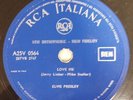 ELVIS PRESLEY (78 RPM - ITALY) A25V 0524  