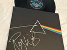 PINK FLOYD ROGER WATERS SIGNED DARK SIDE OF THE MOON VINYL RECORD LP + 2 POSTERS