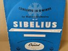 @EARLY DECCA /CAPITOL CTL 7026 *CAMILLA WICKS* SIBELIUS VIOLIN CTO* EHRLING* NM