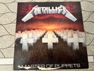 Metallica - Master Of Puppets Vinyl LP 1986 USA 1st Press Elektra 60439-1