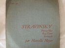 Disque Stravinsky Par Marcelle Meyer