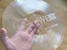 Go West We Close Our Eyes Lathe Cut SIGNED Clear 12