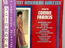 CONNIE FRANCIS - GREATEST AMERICAN WALTZES  1964 JAPAN LP  MGM YS-5124 obi  EX+