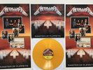 METALLICA -Master Of Puppets Orange Coloured LP VINYL + POSTER, No FOIL splatter