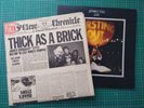 Jethro Tull Burstin Out (Live) Dble LP And Thick As A Brick Vinyl LP Chrysalis