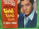 Elvis Presley Girls Girls Girls LP Vinyl Record 1962 RCA LPM 2621 VG
