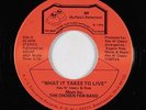 Modern Soul 45 - Chosen Few Band - What It Takes To Live - BR - VG++