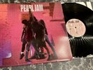 WOW  PEARL JAM TEN VINYL RECORD LP 1ST PRESS NM-