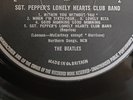 The Beatles LP Sgt Peppers UK Mono 1st Press NO DAY IN THE LIFE CREDIT COMPLETE