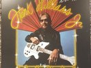 Hank Williams Jr signed LP VINYL autographed Rich White Honky Blues MetallicGold
