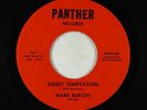 Northern Soul 45 - Ward Burton - Sweet Temptation - Panther - VG++