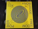 Knowledge Freedom Power by The Slow Readers Club BLUE VINYL FULLY SIGNED