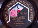 Salbert F.Z.946 RHYTHMIC 8 Baby Don't Mean Maybe  JAZZ 78 rpm circa 1928 E+