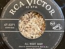 RARE DOO-WOP 45 - THE ROBINS on RCA 5271 - ALL NIGHT BABY