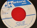 Byron Lee and the Dragonaires Jamaica Ska/Last Night 45 Single Kentone EX Vinyl