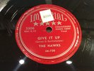 HAWKS-IMPERIAL 5306-GIVE IT UP/NOBODY BUT YOU NOLA R&B DOO-WOP 78 VINYL 1954 EXC