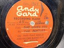 The Beatles Unusual Acetate 45 Record In German She Loves You I Want To Hold