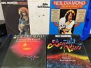 5 x NEIL DIAMOND VINYL RECORD ALBUMS - SHILO NOISE GREEK HOT AUGUST SUPERHITS